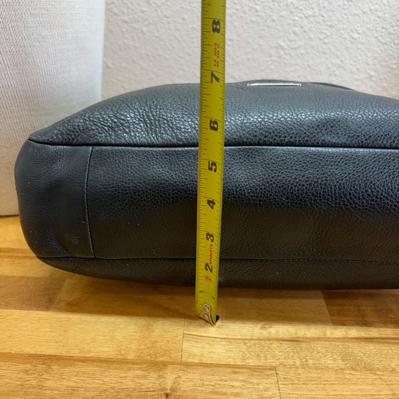 Coach Black Signature Jacquard Taylor Hobo Tote Bag F23279 - Picture 11 of 12